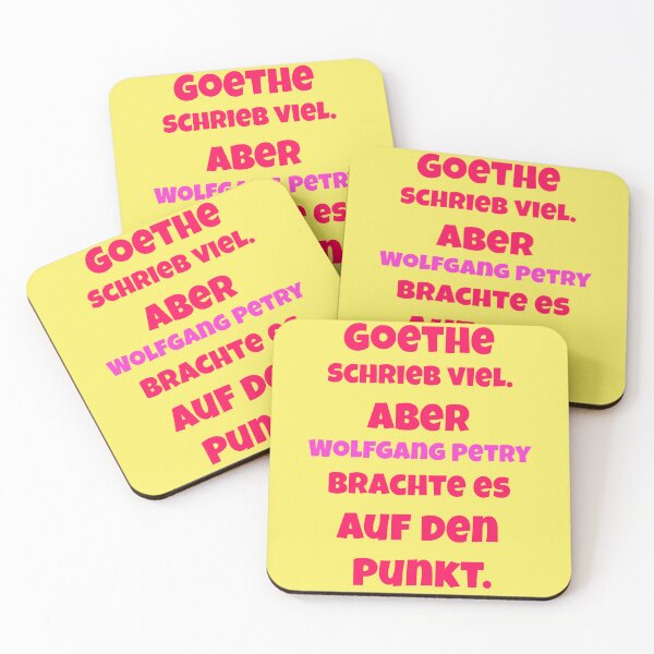 Item preview, Goethe Wrote a Lot Wolfgang Petry To the Point designed and sold by Mauswohn.