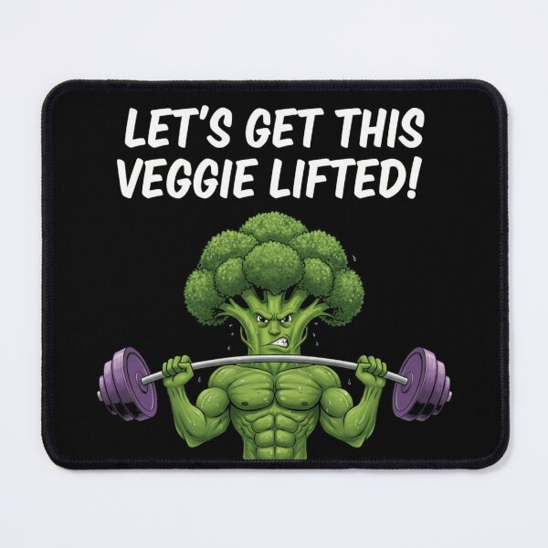 Item preview, Veggie Lifted Funny Broccoli Workout Pun Design designed and sold by Avery Lane Studios.