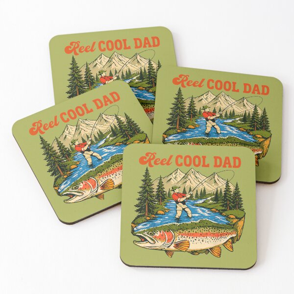 Item preview, Reel Cool Dad, Fishing Dad Father Day designed and sold by melodycook.