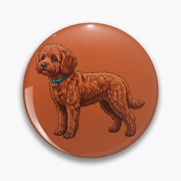 Item preview, Cute Hand-Painted Cavapoo Illustration designed and sold by SYCESTORE.