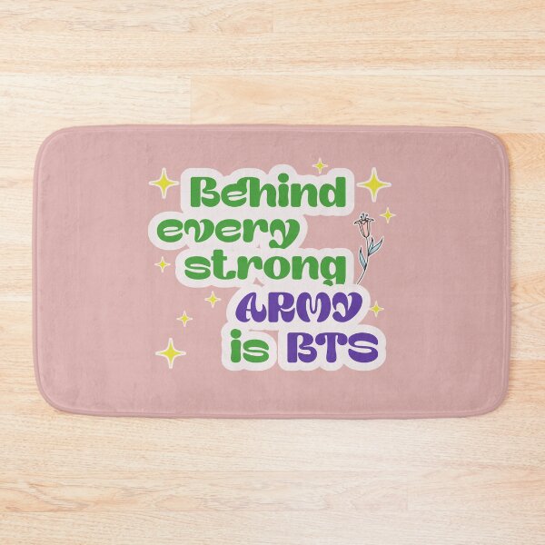 Item preview, Behind every strong army is BTS purple designed and sold by Morcawork.
