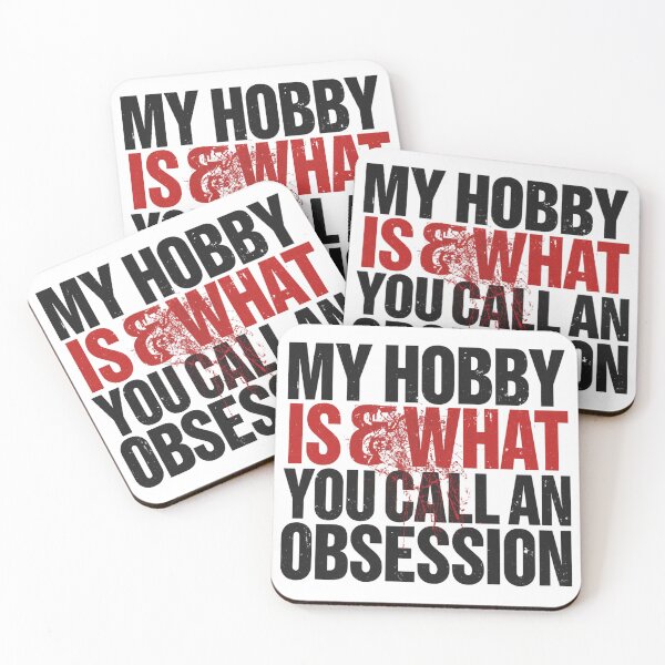 Item preview, My Hobby Is What You Call an Obsession | Motivational Typography Design designed and sold by Vvmd.