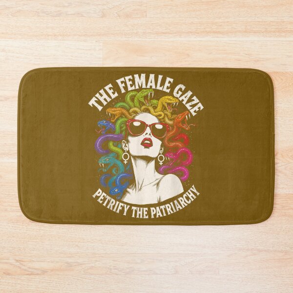 Item preview, Retro Female Gaze Medusa Rainbow Lesbian Pride Gay LGBT designed and sold by AliesKaruta.