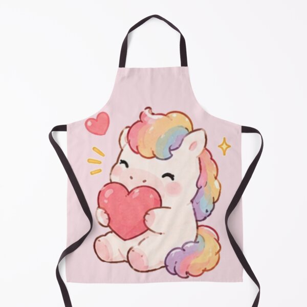 Item preview, Cute Rainbow Pony with Heart designed and sold by Randomundi.