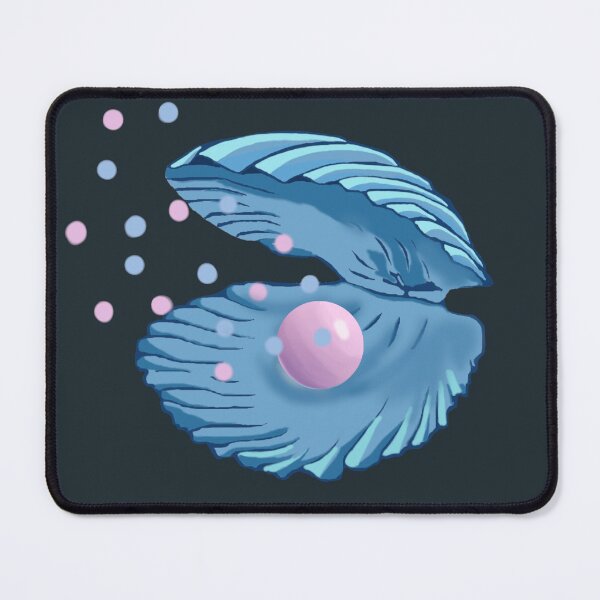 Item preview, blue seashell designed and sold by Juntixfae.