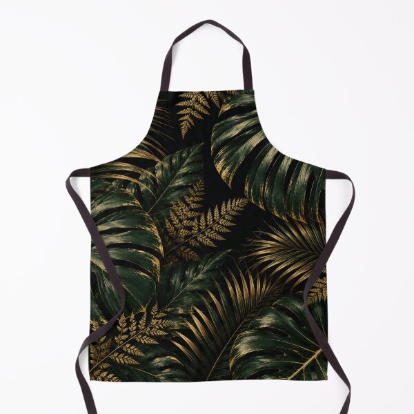 Item preview, Elegant Tropical Palm Leaves Pattern in Dark Botanical Style designed and sold by Siti Hoiriyah.