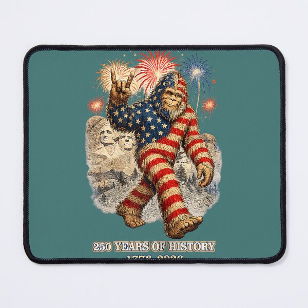 Item preview, Patriotic Bigfoot Firework 1776 2026 Gifts for Men Women Kid designed and sold by meilcannb.