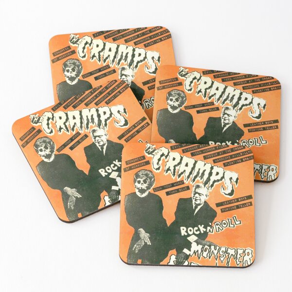 Item preview, The Cramps Rock N Roll Monster Bash Concert Poster 1978  designed and sold by YuckyCat.