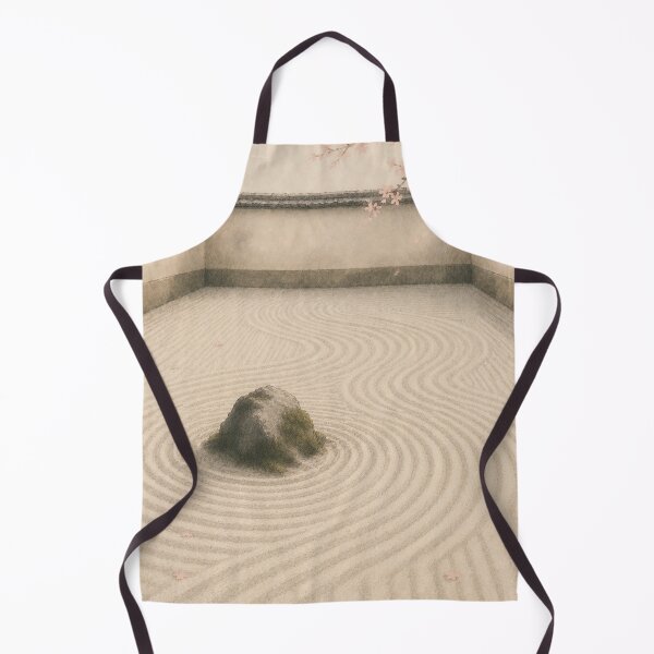 Item preview, Raked Sand Serenity | Japandi Zen Garden Art designed and sold by SereniBloom.