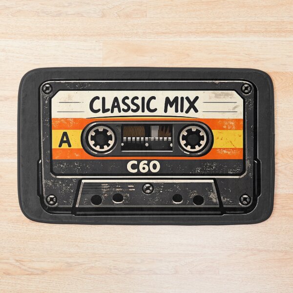 Item preview, Vintage Cassette Tape Nostalgia Music Culture Art Print designed and sold by PinUpPizzazz.