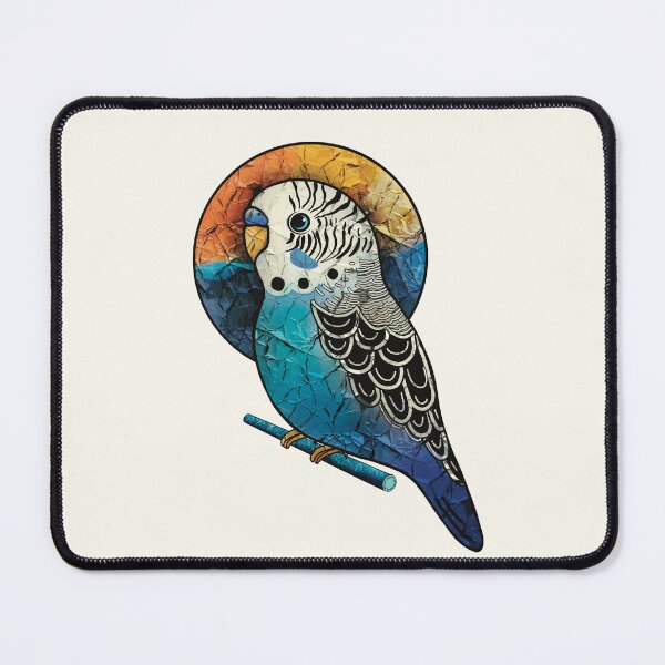 Item preview, Wild Blue Budgerigar designed and sold by Karin Taylor.