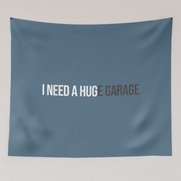 Item preview, I Need A Huge Garage Funny Mechanic Car Enthusiast_3 designed and sold by miuukiuu.