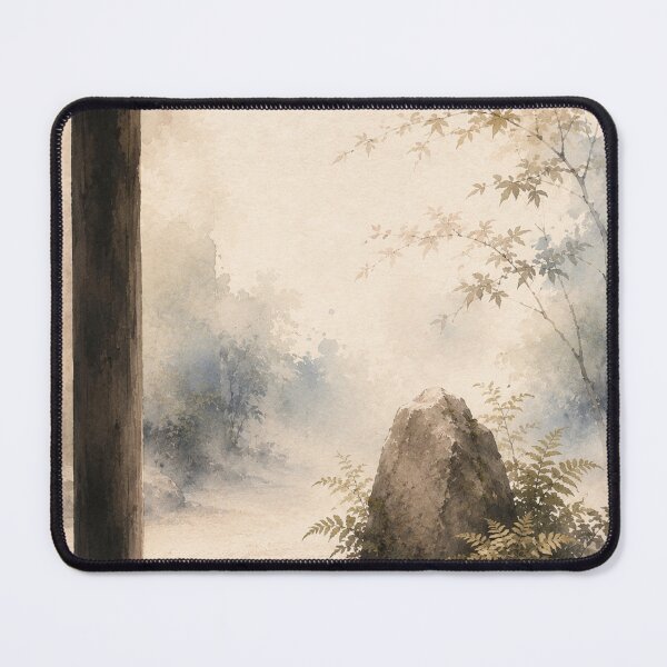 Item preview, Veranda View Japanese Garden Wall Art designed and sold by SereniBloom.