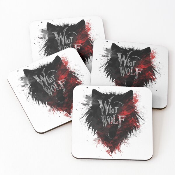 Item preview, War of the Wolf | Dark Alpha Wolf Graphic Design designed and sold by Vvmd.