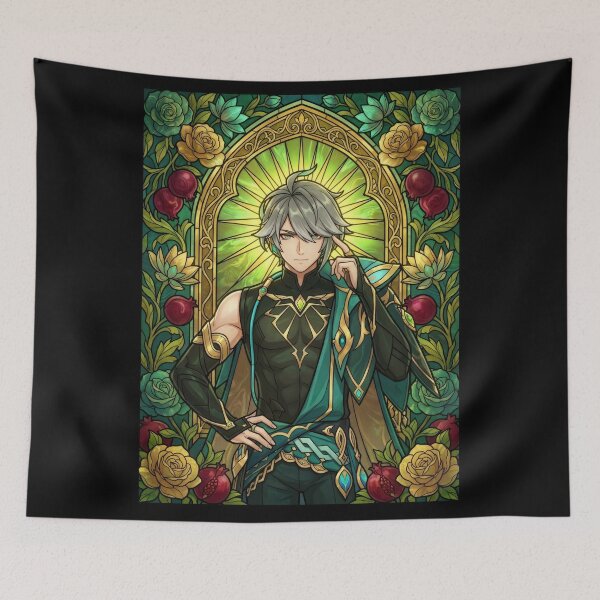 Item preview, Stained Glass Alhaitham designed and sold by Thunderbelts.