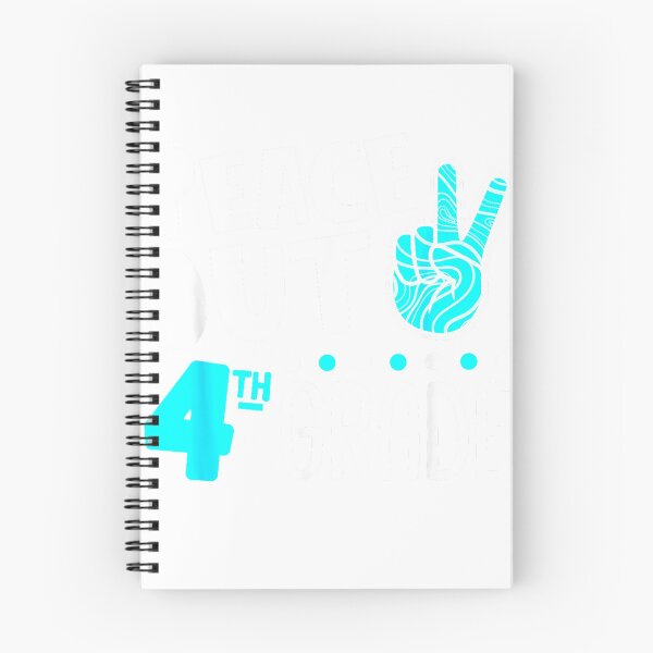 Item preview, Peace Out 4th Grade Graduation Last Day School 2025 Funny T-Shirt designed and sold by kevincuellar.