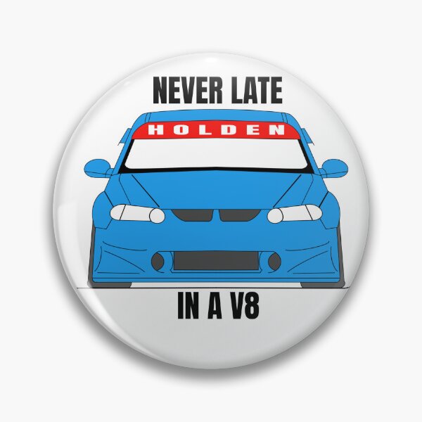 Item preview, Holden V8 Race Car - Never late in a V8 Blue designed and sold by Naked Drop.