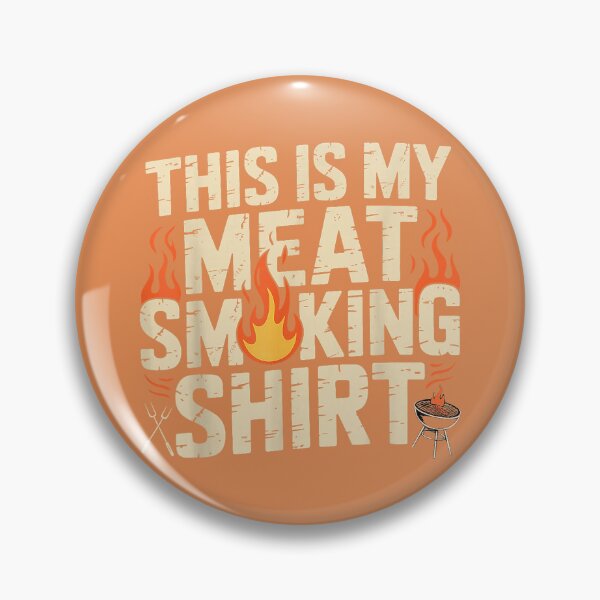 Item preview, This is My Meat Smoking Shirt Funny Grilling Pitmaster BBQ designed and sold by JulianBrant.