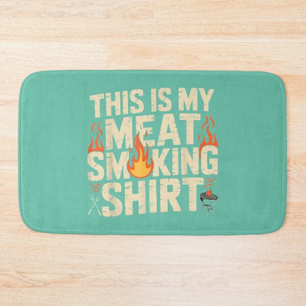 Item preview, This is My Meat Smoking Shirt Funny Grilling Pitmaster BBQ designed and sold by JulianBrant.