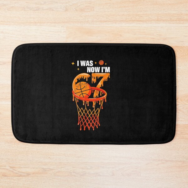 Item preview, Basketball 7th Birthday Design From Six to Seven Hoop Fun designed and sold by allistermariam.