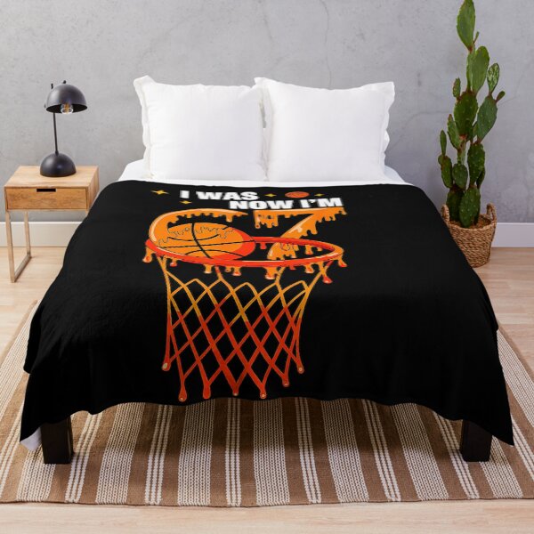 Item preview, Basketball 7th Birthday Design From Six to Seven Hoop Fun designed and sold by allistermariam.