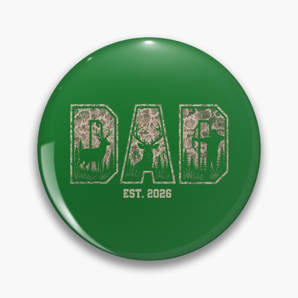 Item preview, Retro Camo Dad Est 2026 Camouflage Hunting Dad Father's Day designed and sold by AliesKaruta.