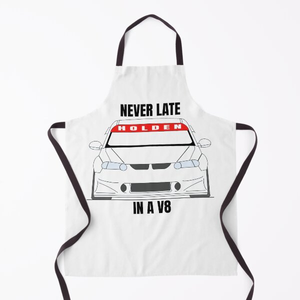 Item preview, Holden V8 Race Car - Never late in a V8 White designed and sold by Naked Drop.