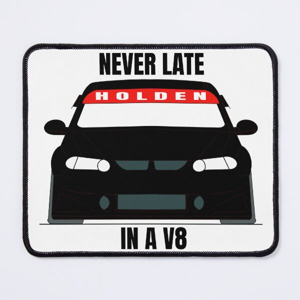 Item preview, Holden V8 Race Car - Never late in a V8 Black designed and sold by Naked Drop.
