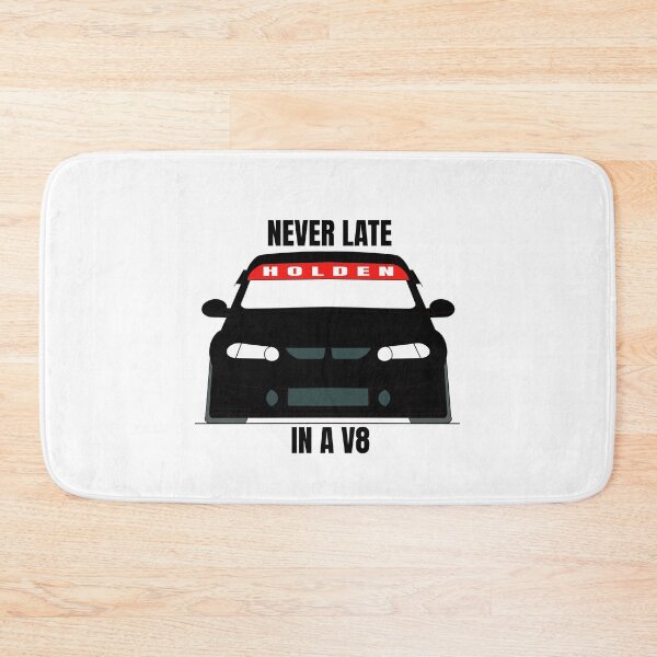 Item preview, Holden V8 Race Car - Never late in a V8 Black  designed and sold by Naked Drop.