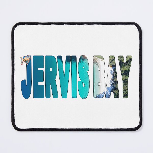 Item preview, I LOVE JERVIS BAY - NSW Greenfield Beach Looking Down on Paradise designed and sold by Adam Gormley.