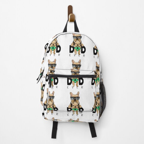 Item preview, Best Dad Ever French Bulldog Duo Art designed and sold by StranHabesre51.