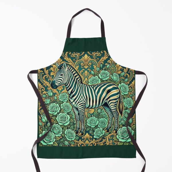 Item preview, Teal Zebra & Baroque designed and sold by DesignsByPrnces.
