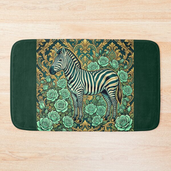 Item preview, Teal Zebra & Baroque designed and sold by DesignsByPrnces.
