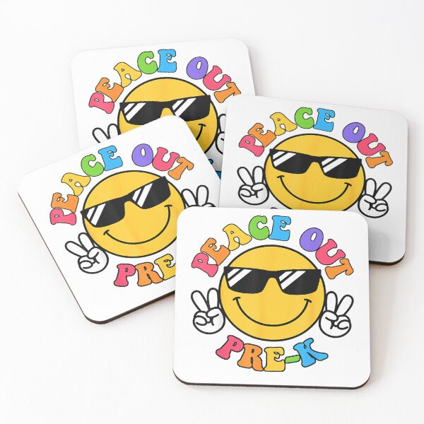 Item preview, Peace Out Pre-K Cute Groovy Students Kids Last Day Of School T-Shirt designed and sold by KTY-NUSS.
