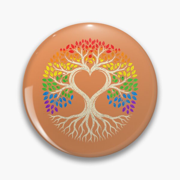 Item preview, Tree Life Rainbow LGBT Flag Ally Gay Pride designed and sold by JulianBrant.