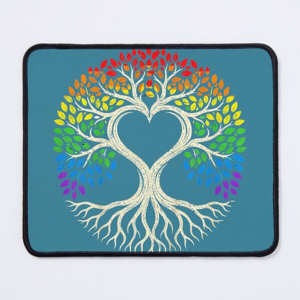 Item preview, Tree Life Rainbow LGBT Flag Ally Gay Pride designed and sold by JulianBrant.