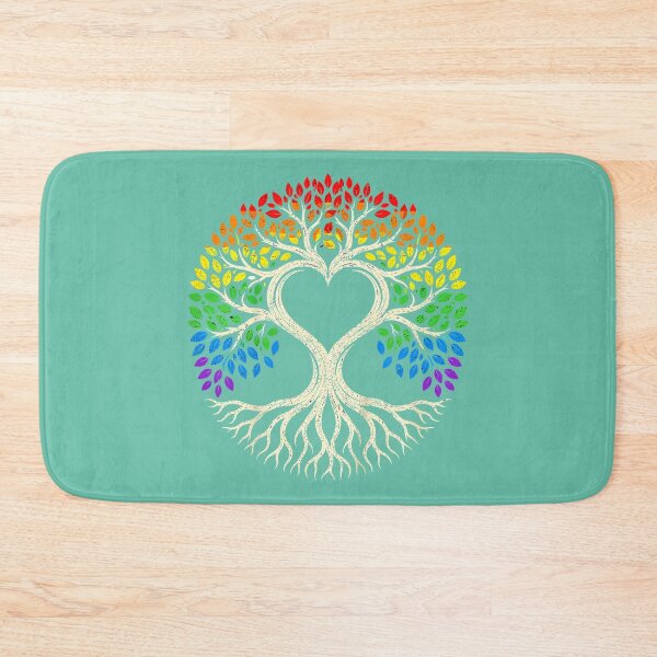 Item preview, Tree Life Rainbow LGBT Flag Ally Gay Pride designed and sold by JulianBrant.