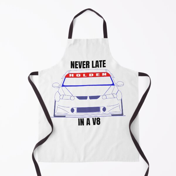 Item preview, Holden V8 Race Car - Never late in a V8 - Blue Sketch designed and sold by Naked Drop.