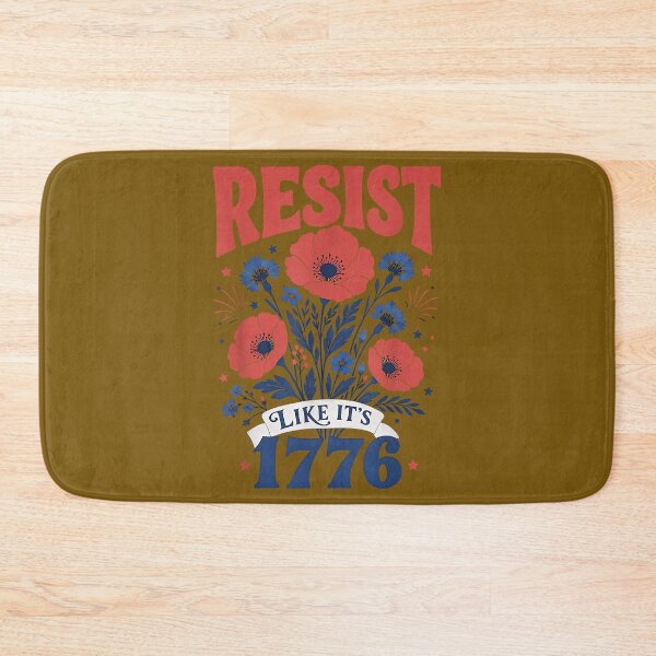 Item preview, Resist Like It's 1776 Vintage Floral 4th of July designed and sold by AliesKaruta.