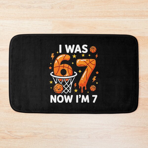 Item preview, Funny Basketball 7th Birthday From Six to Seven designed and sold by allistermariam.