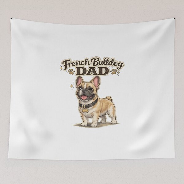 Item preview, French Bulldog DAD Cute Dog Owner Apparel designed and sold by StranHabesre51.