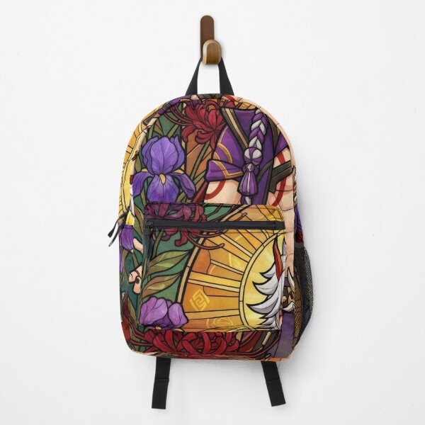 Item preview, Stained Glass Arataki Itto designed and sold by Thunderbelts.