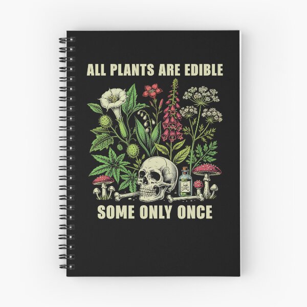 Item preview, All Plants Are Edible Some Only Once Funny Plant Lover designed and sold by nosu-art-pod.