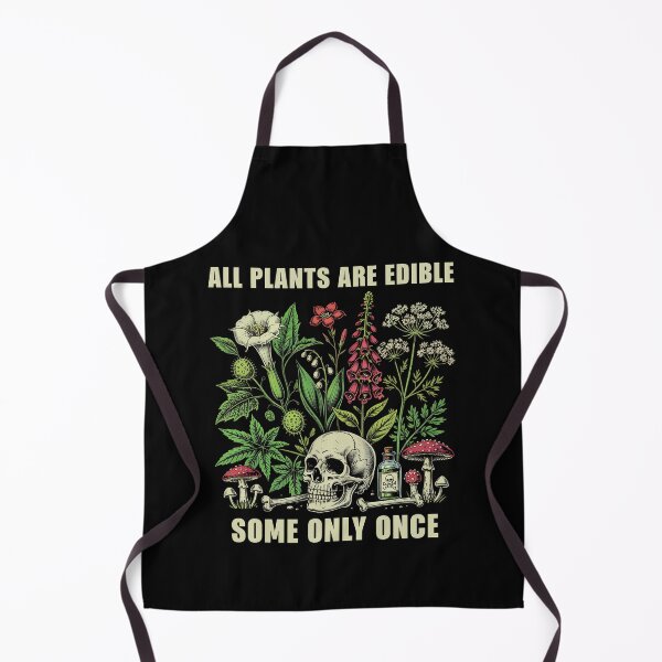 Item preview, All Plants Are Edible Some Only Once Funny Plant Lover designed and sold by nosu-art-pod.