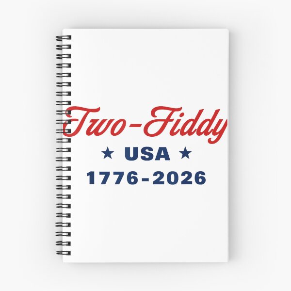 Item preview, Two Fiddy USA Patriotic Cursive Typography Celebrating Two Hundred Fifty Years designed and sold by PhocoNibict.
