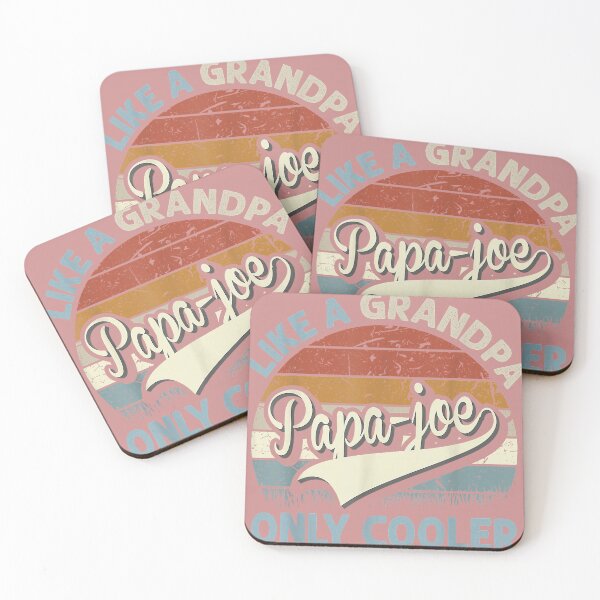 Item preview, PAPA-Joe Like A Grandpa Only Cooler Fathers Day Retro designed and sold by meilcannb.