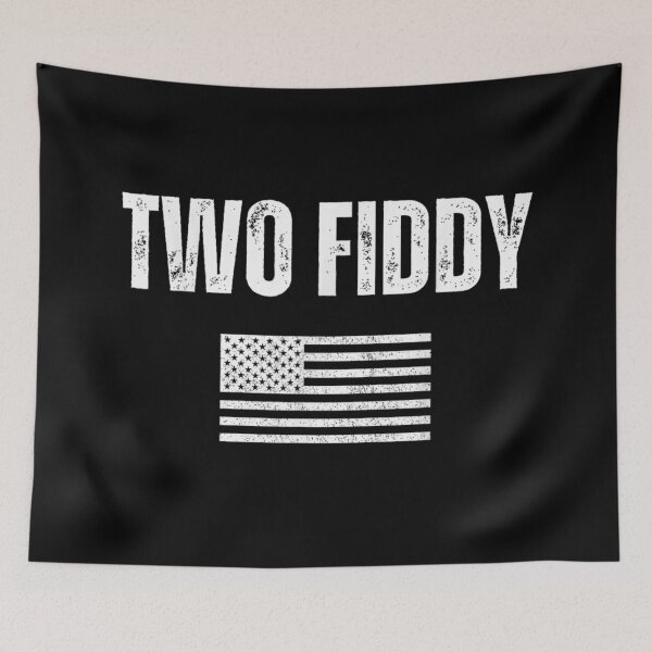 Item preview, Distressed Vintage Two Fiddy USA American Flag For Milestone Anniversary Celebration designed and sold by PhocoNibict.