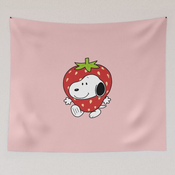 Item preview, Cute Snoopy Strawberry Costume Fruit Graphic designed and sold by Dimeure-ART.