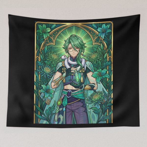 Item preview, Stained Glass Baizhu designed and sold by Thunderbelts.
