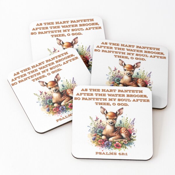 Item preview, Psalms 42:1 Fawn designed and sold by SunnyBatch.